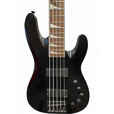 Used Jackson Dave Ellefson Signature CBX 5 String Satin Black Electric Bass Guitar