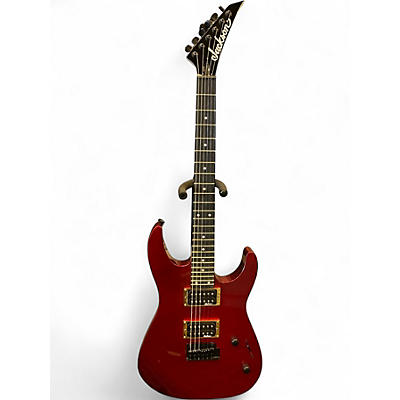 Used Jackson Dinky JS12 Metallic Red Solid Body Electric Guitar