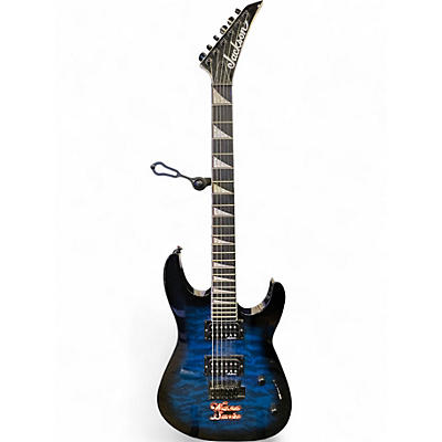 Used Jackson Dinky JS20 2PT Blue Solid Body Electric Guitar