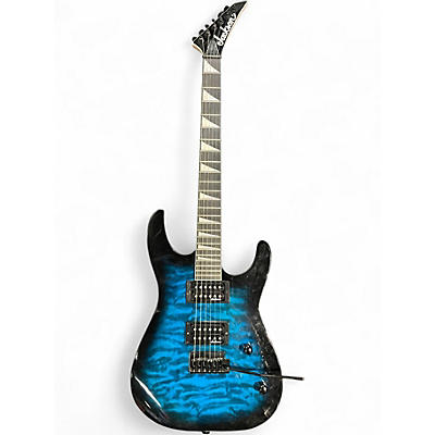 Used Jackson Dinky JS20 Trans Blue Solid Body Electric Guitar