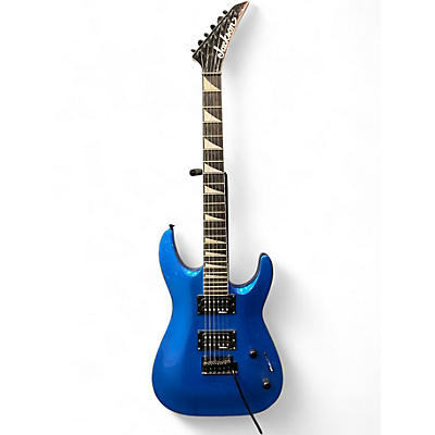 Used Jackson Dinky JS22 DKA  Metallic Blue Solid Body Electric Guitar