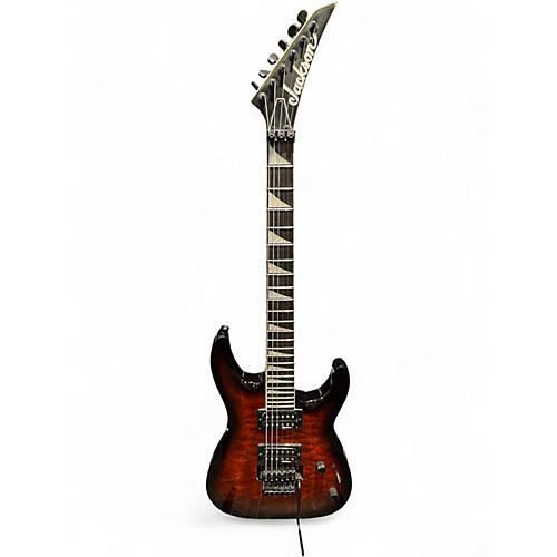 Used Jackson Dinky JS32Q DKA Dark Sunburst Solid Body Electric Guitar Dark Sunburst