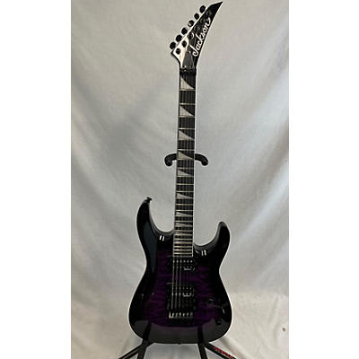 Jackson Used Jackson Dinky JS32Q DKA Transparent Purple Burst Solid Body Electric Guitar