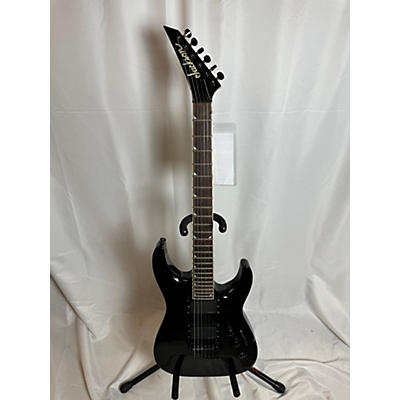 Jackson Used Jackson Dinky Reverse Black Solid Body Electric Guitar