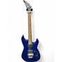 Used Jackson Dinky Reverse FR Blue  Solid Body Electric Guitar Blue