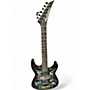 Used Jackson Dinky Standard Black with Custom Graphic Solid Body Electric Guitar Black with Custom Graphic