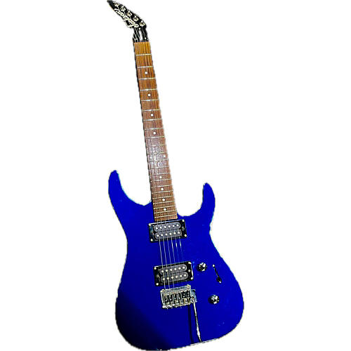 Jackson Used Jackson Dinky Standard Blue Solid Body Electric Guitar Blue