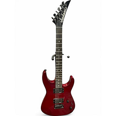 Used Jackson Dinky Standard Red Solid Body Electric Guitar