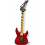 Used Jackson Dinky Standard Trans Red Solid Body Electric Guitar Trans Red