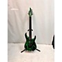 Used Jackson Used Jackson Dk24 Pro Ash 7 FR GREEN AND BLACK Solid Body Electric Guitar GREEN AND BLACK