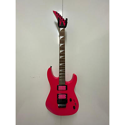 Jackson Used Jackson Dk2xr Hot Pink Solid Body Electric Guitar