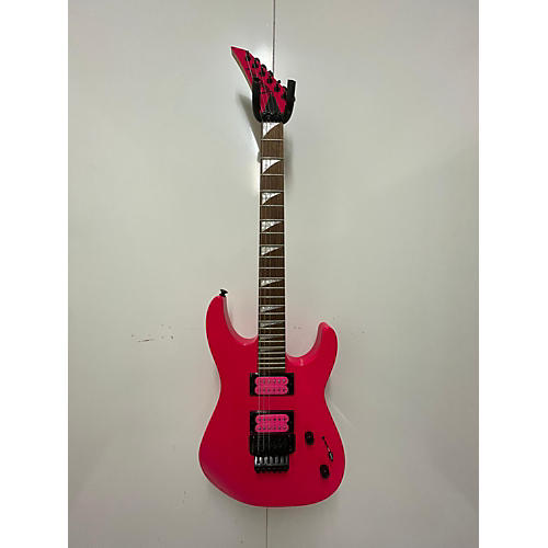 Jackson Used Jackson Dk2xr Hot Pink Solid Body Electric Guitar hot pink