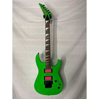 Jackson Used Jackson Dk2xr Neon Green Solid Body Electric Guitar