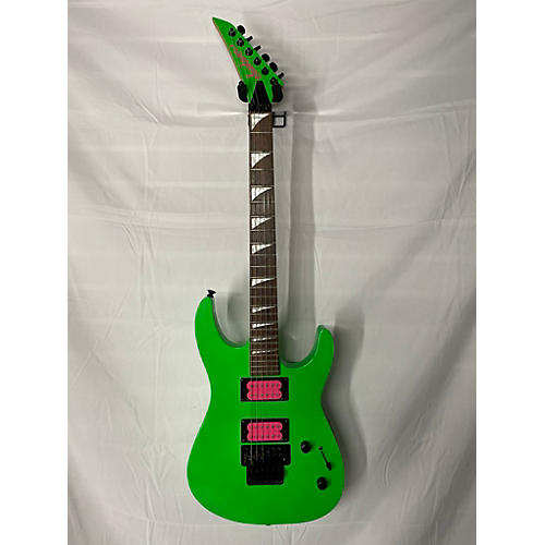 Jackson Used Jackson Dk2xr Neon Green Solid Body Electric Guitar Neon Green