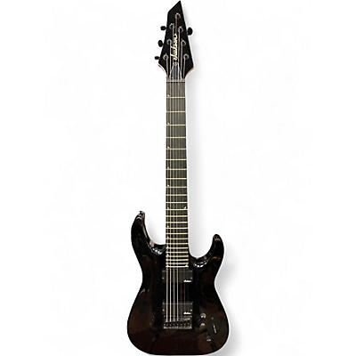 Used Jackson FSR Pro Series DKA7 Dinky 7 String Black Solid Body Electric Guitar