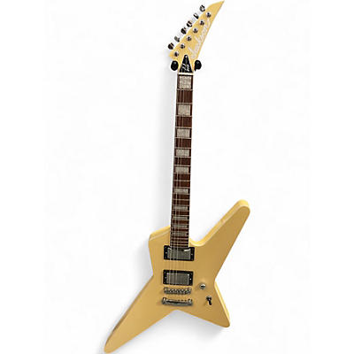 Used Jackson Gus G Star Pro Series Ivory Solid Body Electric Guitar