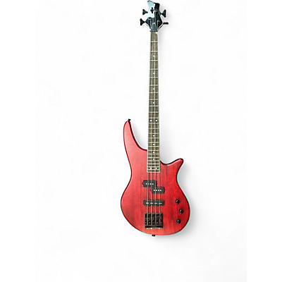 Used Jackson J SERIES SPECTRA Red Electric Bass Guitar