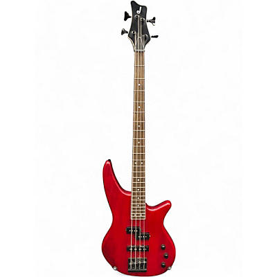Used Jackson J Series Spectra JS23 Red Stain Electric Bass Guitar
