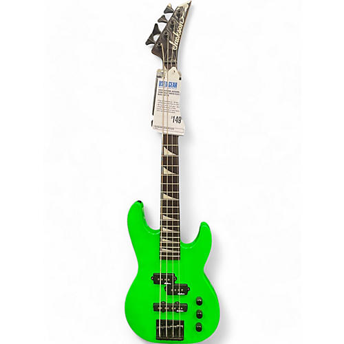 Used Jackson JACKSON JS1X SHORT BASS GREEN Electric Bass Guitar GREEN