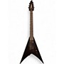 Used Jackson JS-227 KING V SEVEN STRING BLACK Solid Body Electric Guitar BLACK