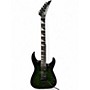 Used Jackson JS 32 TRANSPARENT GREEN Solid Body Electric Guitar TRANSPARENT GREEN
