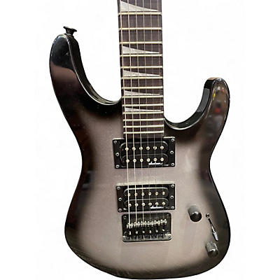 Used Jackson JS DINKY MINION SILVER BURST Solid Body Electric Guitar