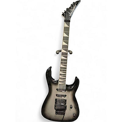 Used Jackson JS Dinky Arch Top JS34 Silver Burst Solid Body Electric Guitar
