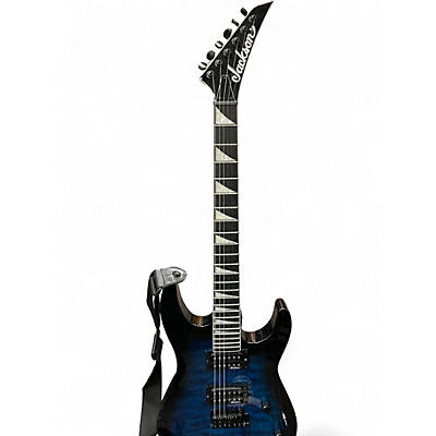 Used Jackson JS SERIES JS20 DKQ 2PT Trans Blue Solid Body Electric Guitar