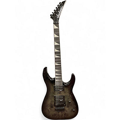Used Jackson JS SERIES JS32 DKAP Trans Black Solid Body Electric Guitar