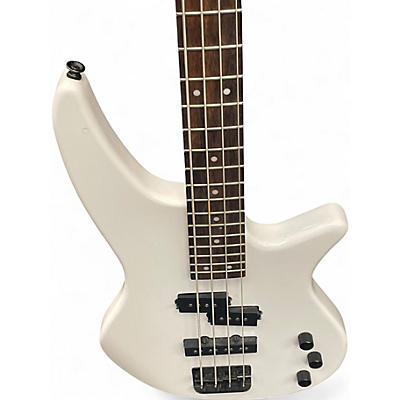 Used Jackson JS SERIES SPECTRA Alpine White Electric Bass Guitar