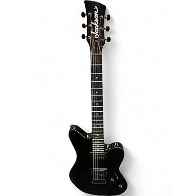 Used Jackson JS SERIES SURFCASTER JS22 HT Black Solid Body Electric Guitar