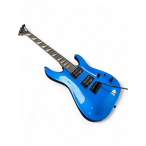 Used Jackson JS Series Dinky Arch Top JS22 DKA Bright Blue Solid Body Electric Guitar Bright Blue