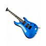 Used Jackson JS Series Dinky Arch Top JS22 DKA Bright Blue Solid Body Electric Guitar Bright Blue