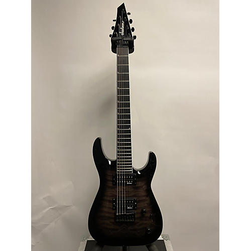 Jackson Used Jackson JS Series Dinky Arch Top JS22Q-7 DKA HT Black Solid Body Electric Guitar Black