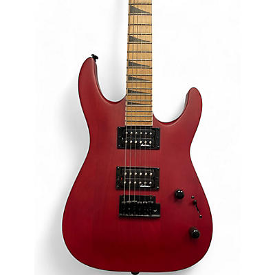 Used Jackson JS Series Dinky Arch Top JS24 DKAM Red Solid Body Electric Guitar