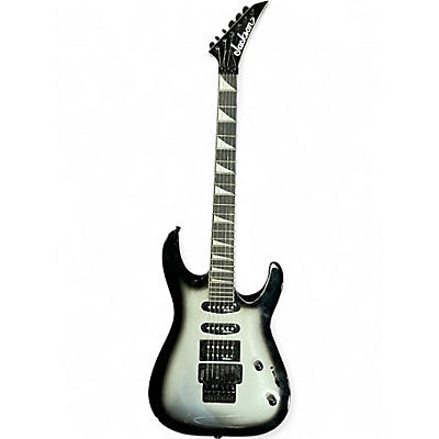 Used Jackson JS Series Dinky Arch Top JS34 DKA Silver Burst Solid Body Electric Guitar