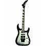 Used Jackson JS Series Dinky Arch Top JS34 DKA Silver Burst Solid Body Electric Guitar Silver Burst