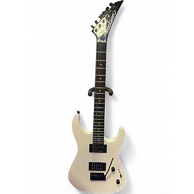 Used Jackson JS Series Dinky JS11 Snow White Solid Body Electric Guitar