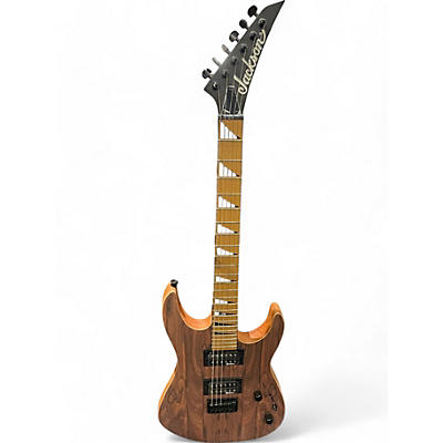 Jackson Used Jackson JS Series Dinky Ziricote JS42 DKM HT Limited Edition ziricote Solid Body Electric Guitar