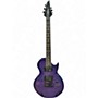 Used Jackson JS Series Monarkh JS22Q Transparent Purple Burst Solid Body Electric Guitar Transparent Purple Burst