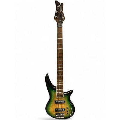Used Jackson JS Series Spectra Bass JS3QV Alien Burst Electric Bass Guitar