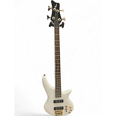 Used Jackson JS Series Spectra JS3 Snow White Electric Bass Guitar