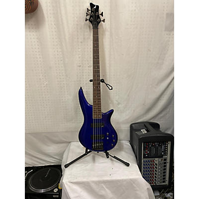 Jackson Used Jackson JS Spectra Blue Electric Bass Guitar