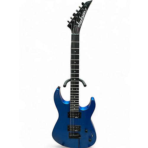 Used Jackson JS11 Electron Blue Metallic Solid Body Electric Guitar Electron Blue Metallic