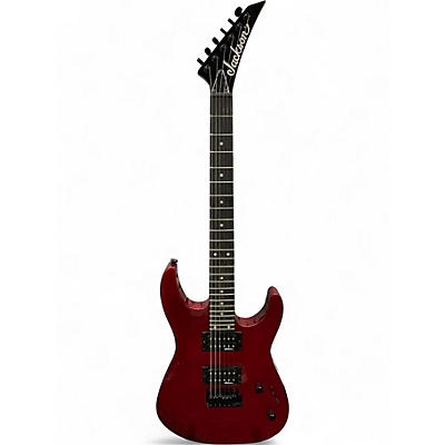 Used Jackson JS12 Dinky Red Solid Body Electric Guitar