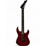 Used Jackson JS12 Dinky Red Solid Body Electric Guitar Red