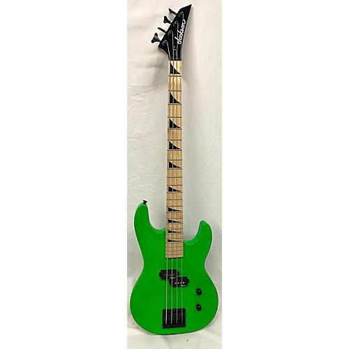 Jackson Used Jackson JS1M Electric Bass Guitar Neon Green