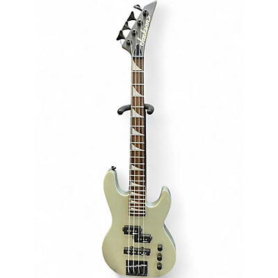 Used Jackson JS1M Minion Bass Silver Electric Bass Guitar