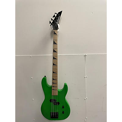 Jackson Used Jackson JS1M Neon Green Electric Bass Guitar