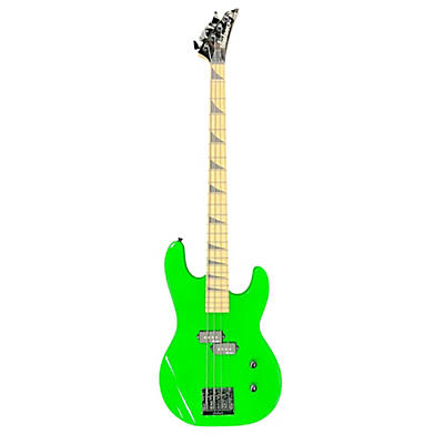 Jackson Used Jackson JS1M Neon Green Electric Bass Guitar